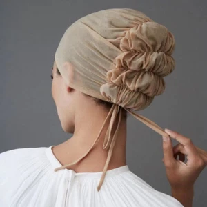 Mujeres Ajustar Pre-Atado Turbante Gorro Musulmán Envoltura Pañuelo Gorra Pérdida de Cabello Sombrero Árabe - Imagen 1 de 21