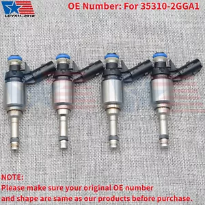 NEW 4x Fuel Injectors For Kia Optima Sorento Sportage Hyundai Tucson 35310-2GGA1 - Picture 1 of 15