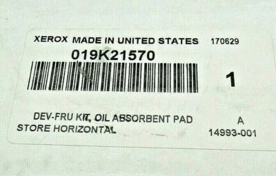 Xerox 019k21570 Dev-pad kit Xerox  - Image 1 of 2