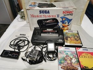 Sega master system 2 console boxed Please Read Description 