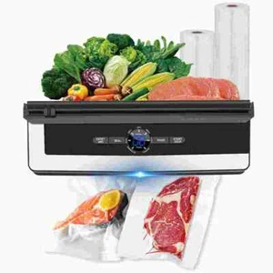 Vakuumiergerät Vakuumierer Folienschweißgerät Vakuumversiegelung Vacuum-Sealer - Bild 1 von 10