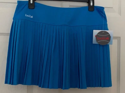 全新 $59 BOLLE' 网球泡菜打褶裙 内置短裤 尺寸 L — 第 1/4 张图片
