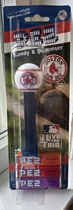 PEZ MLB Boston Red Sox Baseball 5.9 Spender auf Karte c372 - Bild 1 von 8