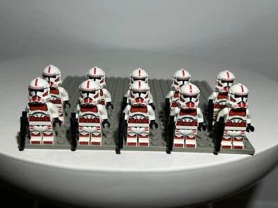 LEGO Shock Trooper Phase 2 Minifigure Lot (10x) Star Wars 75354 75372 Army NEW - Image 1 of 3