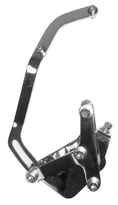 A/C COMPRESSOR BRACKET,CHROME,FOR SANDEN SD-508,SB CHEVY,SHORT WATER PUMP - Picture 1 of 1