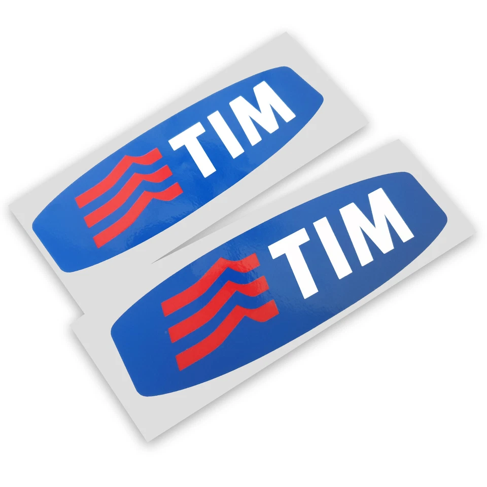 TWISTED MELON DESIGNS Tim da Corsa Sponsor Adesivi Moto Decalcomanie Grafiche 140mm Larghezza x Peso 2