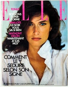 Rosemary McGrotha ELLE MACPHERSON Anthony Delon 1983 March VTG magazine SWIMWEAR - Picture 1 of 1