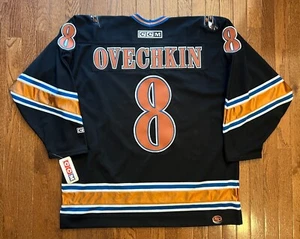 Camiseta deportiva de novato Alexander Ovechkin vintage CCM Washington Capitals - Imagen 1 de 7