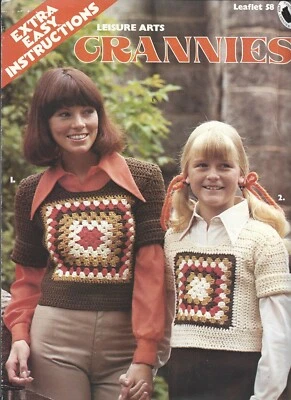 Grannies - Crochet Instruction Booklet - Image 1 of 2