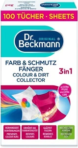 Dr. Beckmann Farb- und Schmutzfänger XXL langanhaltender Farbschutz 100 Tücher - Bild 1 von 6