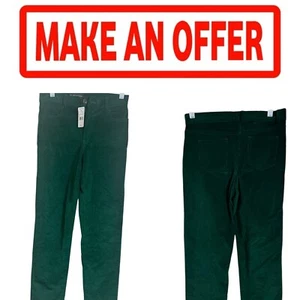 🔥🔥Brooks Brothers Boys Size 14Y Green Corduroys Pants $58.00 W28 x I 28 0110 - Picture 1 of 3