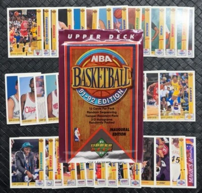 1991-92 Upper Deck NBA Basketball Trading Cards Complete Your Set U Pick  1/2 - Image 1 of 3