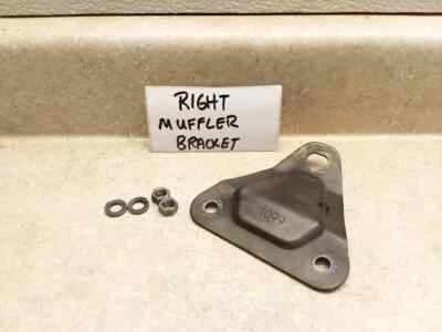 1982 Kawasaki KZ 750 KZ750-N Spectre Right Exhaust Muffler Bracket PJ-10 - Image 1 of 2