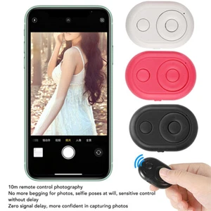 Télécommande Caméra Sans Fil Téléphone Portable Vidéo Obturateur Sans Fil Bluetooth Universel - Photo 1/17