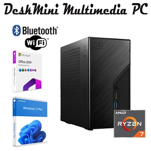 ASROCK X600 Mini PC Ryzen7 8700 8-Kern 5,1GHz 32GB - 1TB SSD - WIN11 Office Pro - Bild 1 von 5