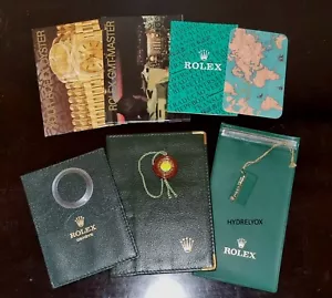 ROLEX GMT MASTER BOOKLET WALLET CALENDAR TAG 16700 16710 16713 16718 *USA 1999* - Bild 1 von 8