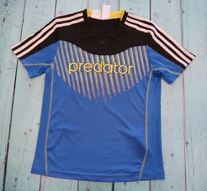 ✅Adidas Fußball Shirt Predator Soccer Trikot Streetball 10/12, Junge `s Gr. M - Bild 1 von 14