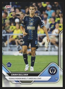 2025 TOPPS NOW MLS ⭐ CAVAN SULLIVAN ⭐ PHILADELPHIA UNION ☄️ N. 59 (PRESALE) - Picture 1 of 1