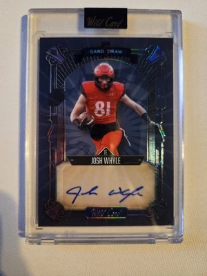 2023 Wild Card Alumination JOSH WHYLE Rookie RC Auto 2/2 - Image 1 of 2