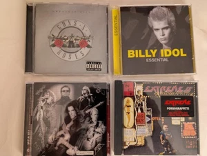 Guns'n'Roses, Aerosmith, Extreme, Billy Idol, Rock Cd Collection - Picture 1 of 5