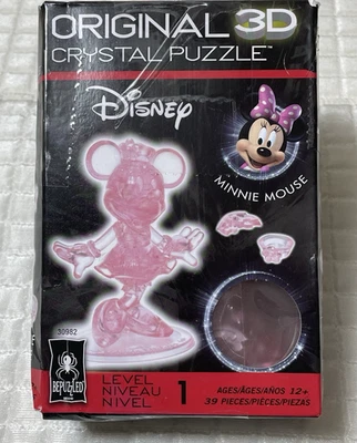 Be Puzzled Original 3D Crystal Puzzle Disney's Minnie Mouse Toy/Gift/Decor - Image 1 of 4