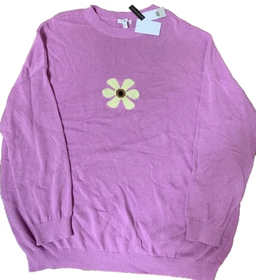 SUÉTER DE ALGODÓN LAVANDA PARA MUJER 'Margarita Talla 2X- Marca BP de Nordstroms - Nuevo con etiquetas Foto 1 de 2