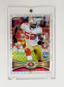 MINT X-FRACTOR REFRACTOR 2012 Topps Chrome Patrick Willis SAN FRANCISCO 49ERS  - Bild 1 von 2