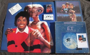 Michael Jackson Coffret ET E.T. Storybook K7 Cassette Tape Box Set USA 1982 - Picture 1 of 13