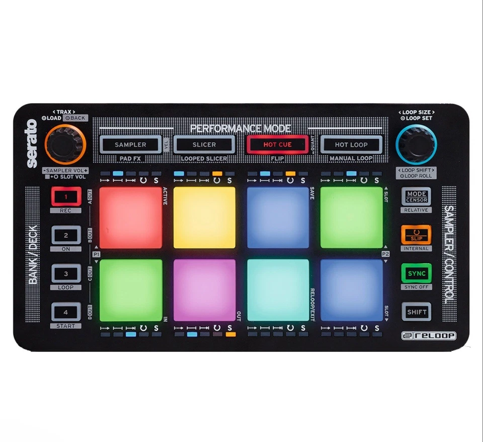 Reloop Neon Performance Pad Controller For Serato DJ Traktor - Image 1 of 1