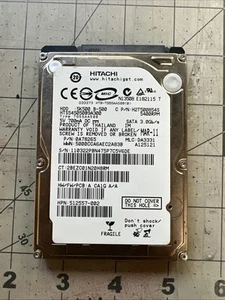 Hitachi Travelstar 5K500.B HTS545050B9A300 500GB Internal 5400RPM 2.5" (0A57915) - Picture 1 of 2