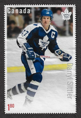 Canada  Stamps —  2016, Great Canadian Forwards / Darryl Sittler #2953 Ref. 2126 - Image 1 of 2