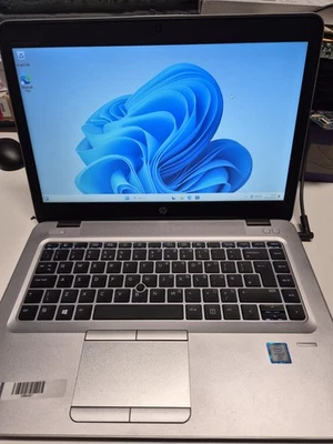 HP EliteBook 840 G3 14" Intel i5 6200u 8GB RAM 256GB SSD Win 11 Pro Backlit K/b - Image 1 of 4