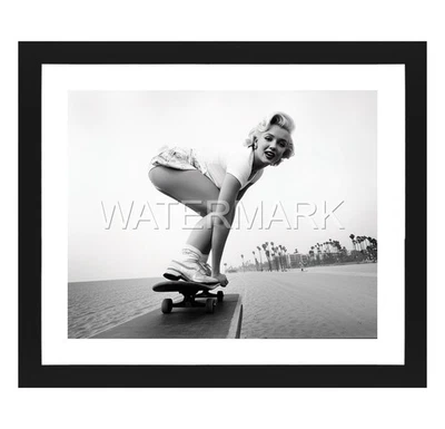 玛丽莲·蒙罗 原版艺术作品 - 女演员/模特/歌手 - 金属 16 x 20 照片 — 第 1/2 张图片