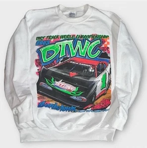 2003 DTWC Dirt Track World Championship Racing Sweatshirt doppelseitig Large - Bild 1 von 8