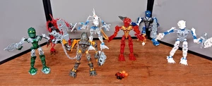Lego Bionicle Toa Inika and Piraka Lot Of 7 - Picture 1 of 11