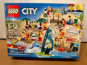 LEGO CITY: 60153 People Pack Diversión en la Playa SELLADO DE FÁBRICA - Imagen 1 de 4