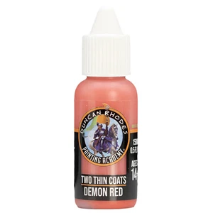 Duncan Rhodes Two Thin Coats - Demon Red (Highlight) - Picture 1 of 2