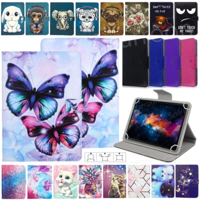 Universal Case for 9/10/10.1 Inch Tablet Folio Leather Stand Protective Cover - Image 1 of 4