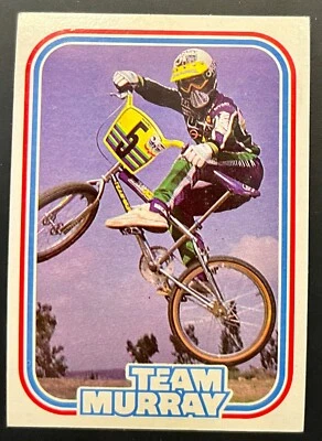 1984 Donruss BMX 卡系列 - #23 Team Murray Jeff Botema 🌟 — 第 1/2 张图片
