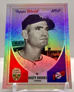 Dusty Rhodes 2002 Topps Super Teams #13 Baseball Card Sr#d 1756/1954 - Picture 1 of 4