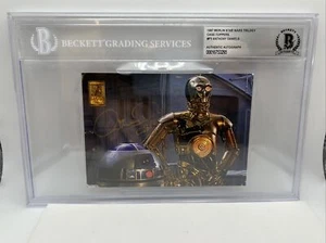 1997 Merlin Star Wars Trilogy Anthony Daniels Signed Auto BAS C-3PO /500 - Picture 1 of 6