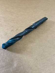 Hertel 1-5/64" HSS MT4 Taper Shank Drill Resharpened 1.078” 7-3/4 DOC - Picture 1 of 7