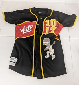 Rise as 1NE Limited Edition WIZOP GUWAP Simpsons 2 sided Jersey Size L Rap tee - Picture 1 of 3