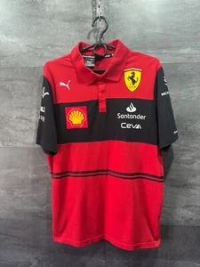 CAMISETA POLO SCUDERIA FERRARI F1 RACING TEAM HOMBRE PUMA 2022 TALLA M 763287-01 - Imagen 1 de 16