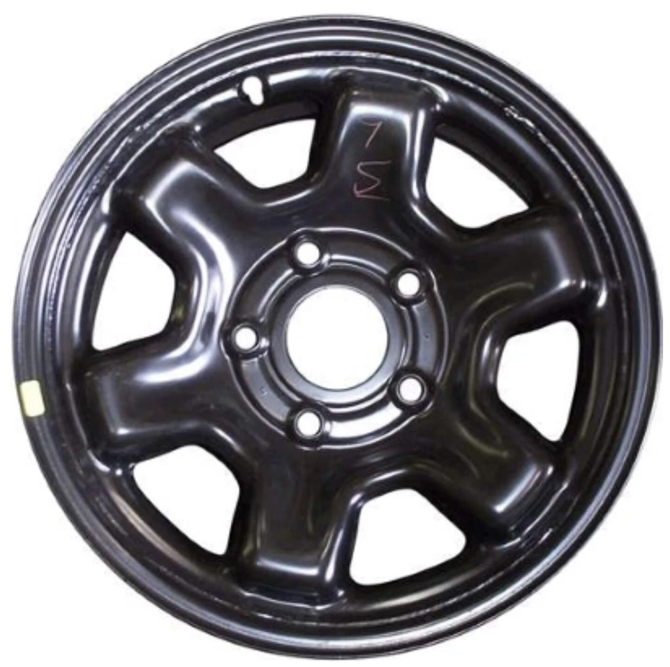 17x7" Factory OEM Black Steel Wheel Rim for 2004-2009 Dodge Durango - Image 1 of 1