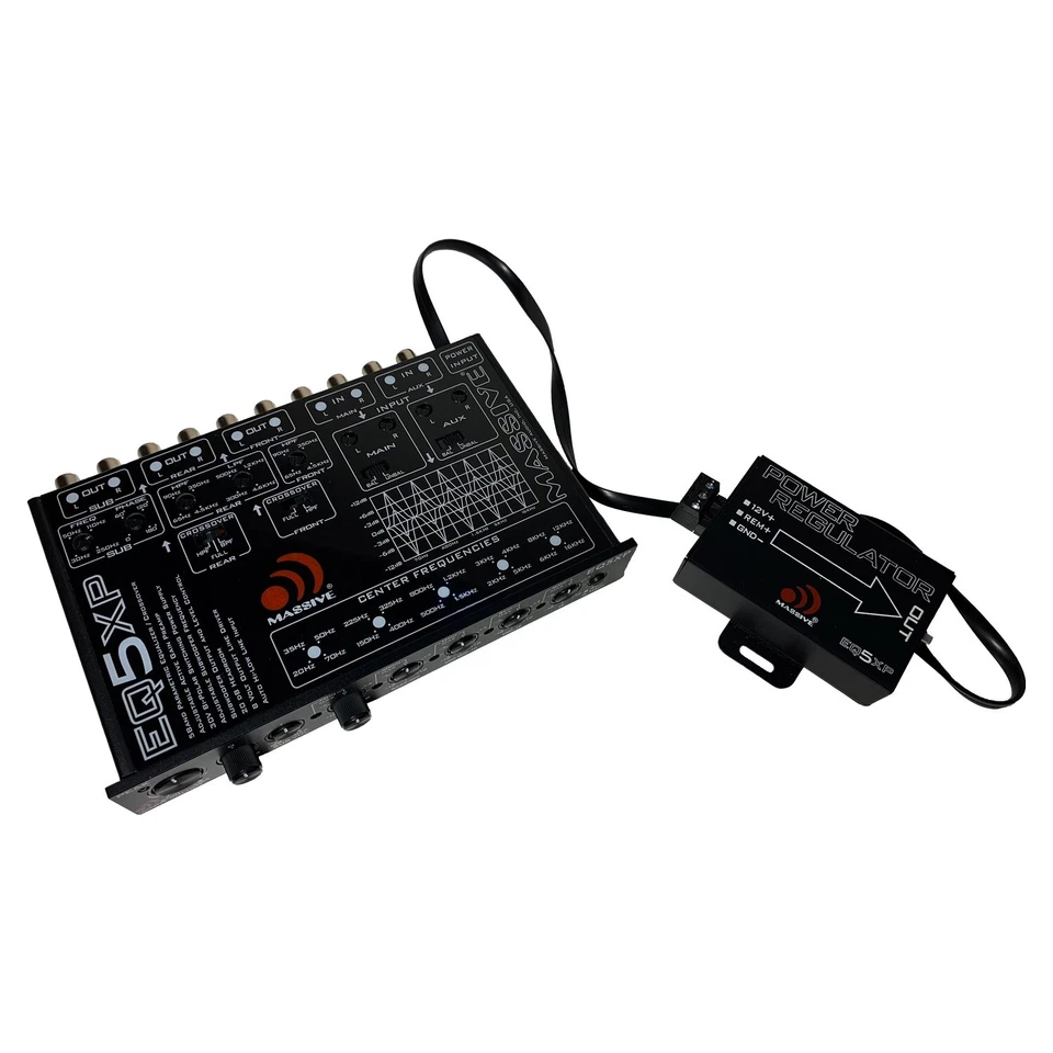 EQ5XP - 5 Band Car Audio Parametric Equalizer / Crossover Signal Processor - Image 1 of 4