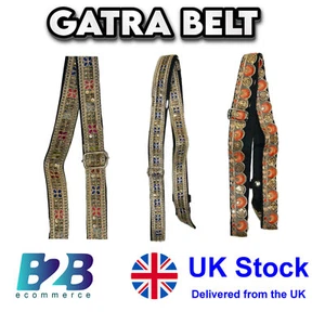 Sikh Singh Kaur Khalsa Fancy Gatra Belt for Siri Sahib or Kirpan Multi Colours - Picture 1 of 11