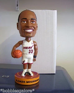 Alonzo Mourning Miami Heat 2002 Estadio Promocional Bobble Bobblehead SGA - Imagen 1 de 1