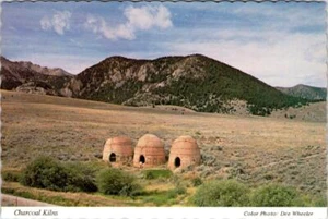 ID, HORNOS DE CARBÓN Idaho usados para VIOLA MINE en la carretera 28 4x6 postal vintage - Imagen 1 de 2