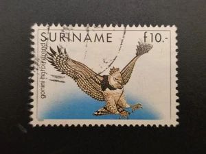 Surinam Sc 729 gebraucht 1985 10g Harpyie Adler  - Bild 1 von 3
